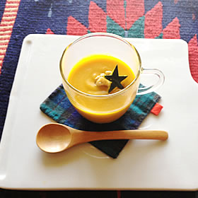 かぼちゃプリン