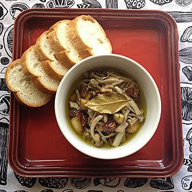 きのこのオイル煮