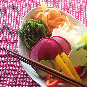 野菜のしゃぶしゃぶ