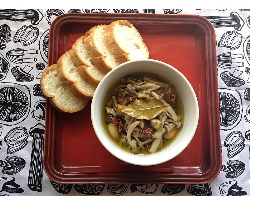 きのこのオイル煮