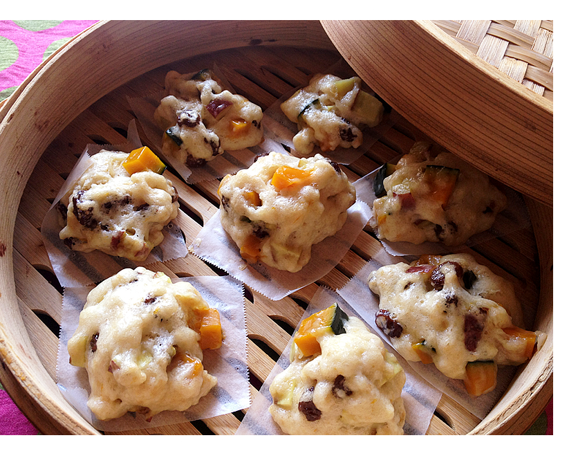 ほかほか蒸しパン